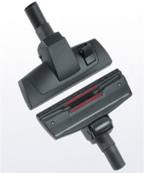 COMBO RUG/FLOOR TOOL W/WHL, BLK 1-1/4''