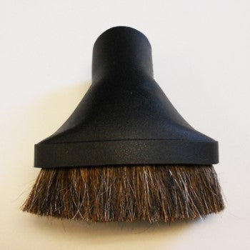 DUSTING BRUSH, OVAL w/HORSEHAIR BRISTLE, 1-1/4''