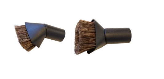 DUST BRUSH W/HORSEHAIR BRISTLE & SWIVEL NECK, 1-1/4'' 10264
