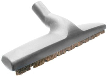 FLOOR BRUSH, LT GREY/HH/WHEELS 12-1/2" (WESSEL) 1-1/4"