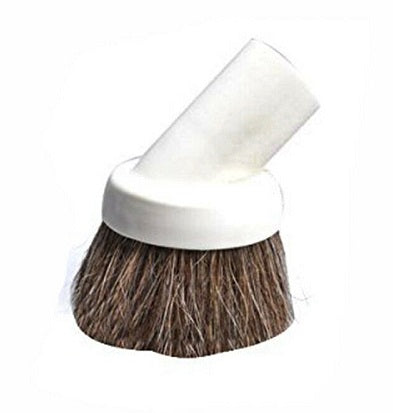 DUST BRUSH W/HORSEHAIR BRISTLE WHITE (BOXED), 1-1/4'' 32-1600-97