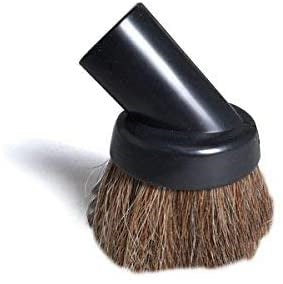 DUST BRUSH W/HORSEHAIR BRISTLE BLACK (BOXED) 1-1/4'' 32-1633-63