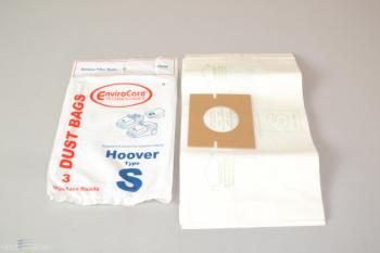PAPER BAGS-HOOVER,S,3PK,REGULAR ENVIROCARE 109SW