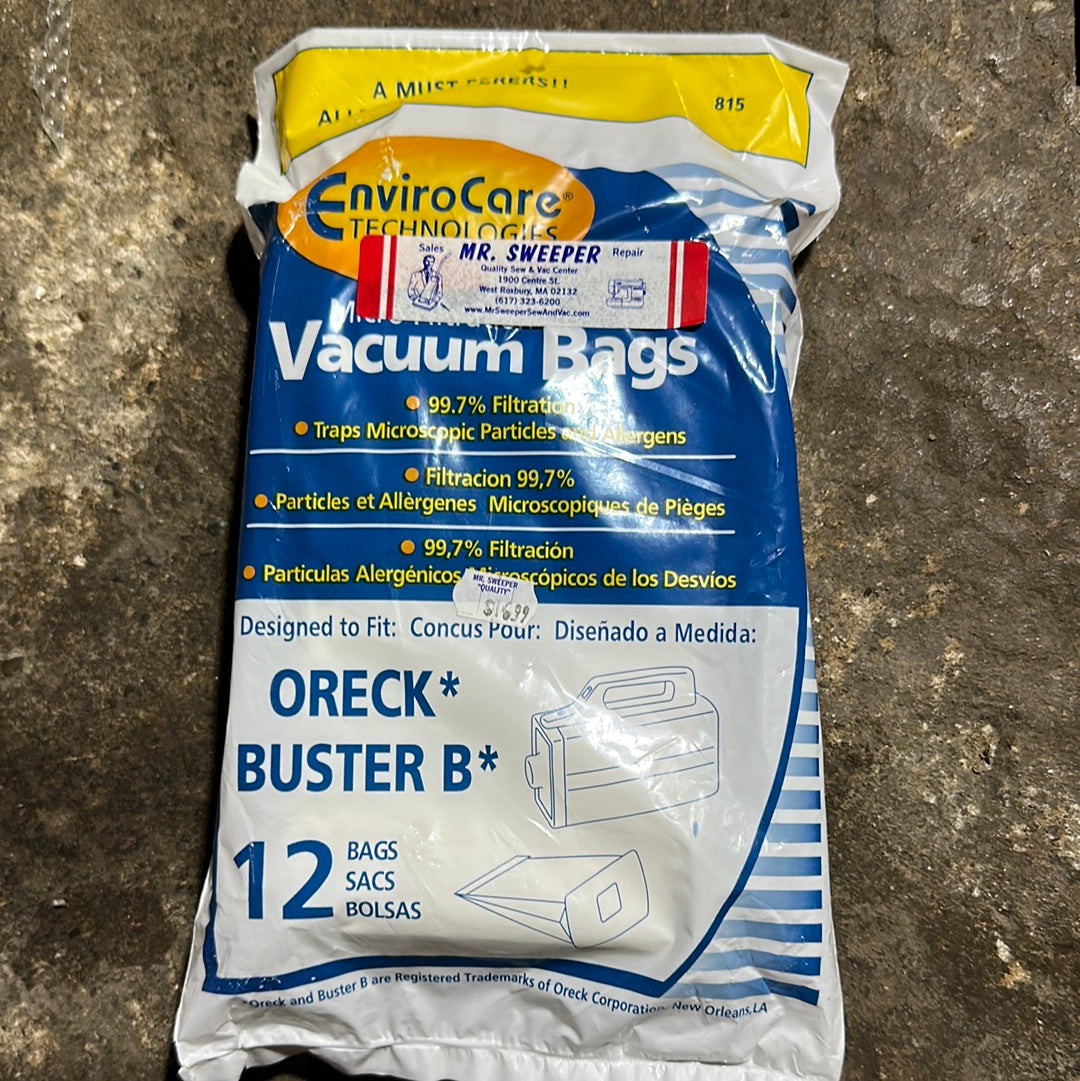 EnviroCare Oreck* Buster B* (815)