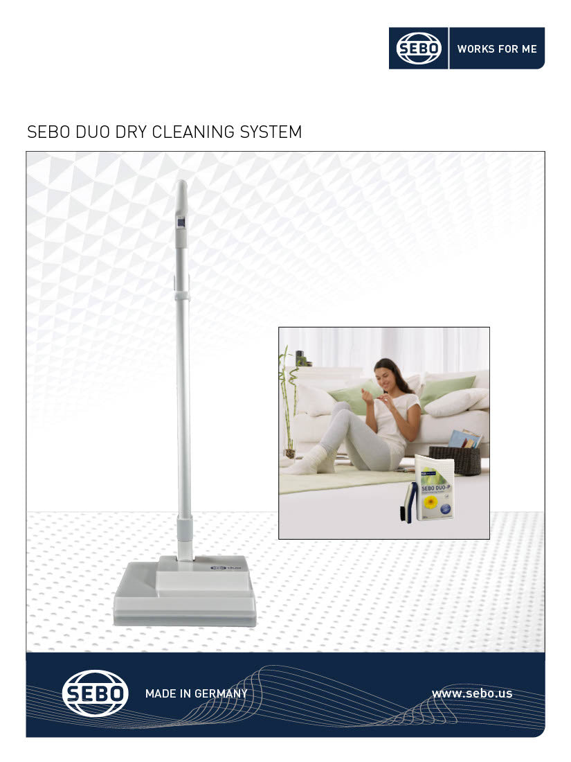 Sebo DUO Brush Machine