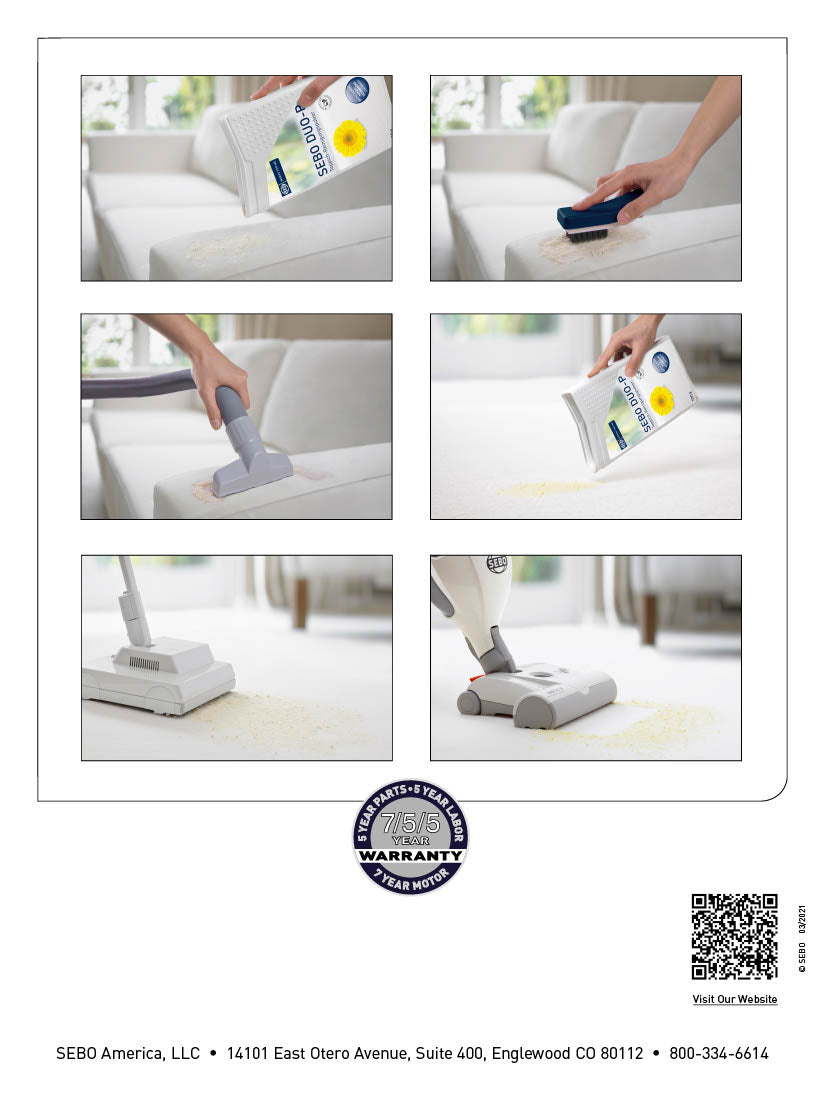 Sebo DUO Brush Machine