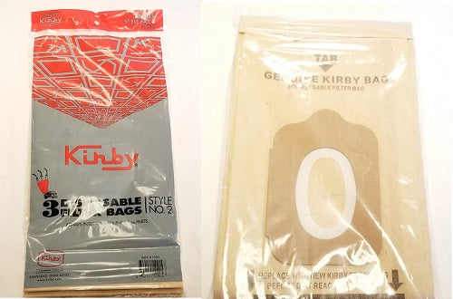 Kirby Style 2 Original Paper Bags Std 3/Pk 190681S