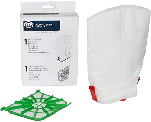 SEBO Filter Set - E series (1 motor protection and 1 micro exhaust)
