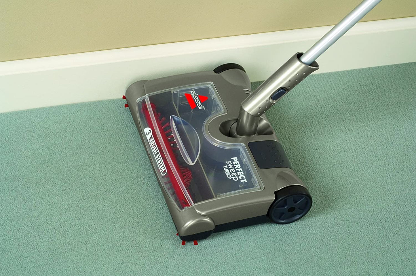 BISSELL Perfect Sweep Turbo Cordless Rechargeable Sweeper, 2880A