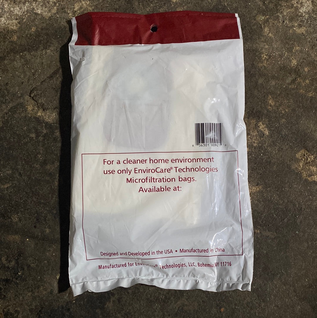 PAPER BAGS-KENMORE,5023,5033,3PK,ENVIRO,CANISTER KENMORE ''E'' BAG 129SW