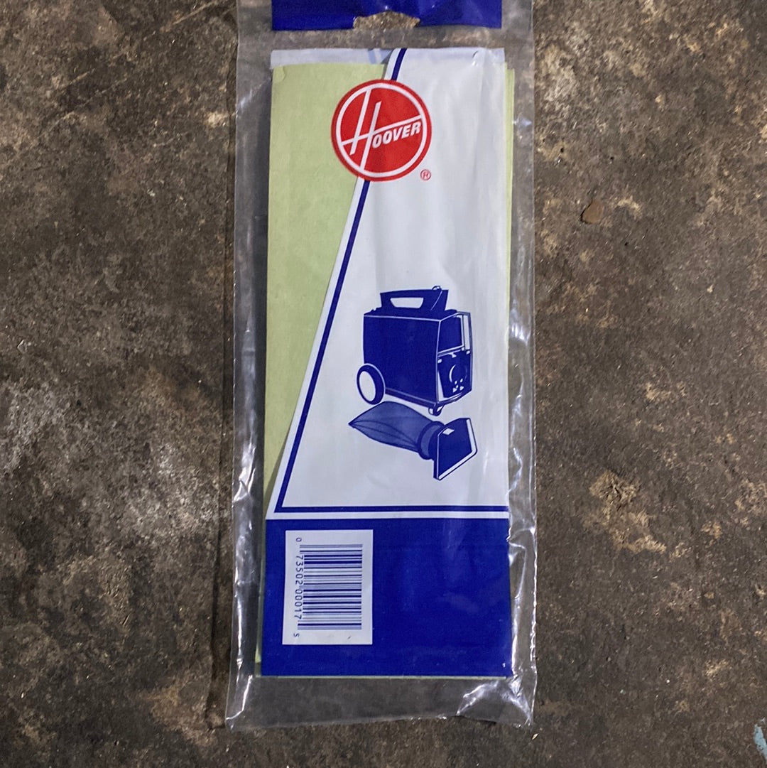 PAPER BAGS-HOOVER N,5PK,PORTAPOWER,CANISTER 42-2410-00 128SW