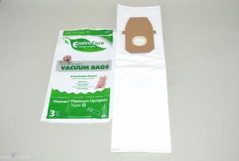 PAPER BAGS-HOOVER,Q,3PK,ALLERGEN,ENVIROCARE 38-2468-07 A890